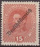 Austria 1919 Personajes 15 H Rojo Scott 186. Austria 186. Subida por susofe